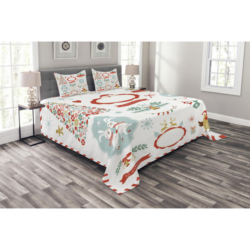Polyester Coverlet, King Coverlet + 2 Shams