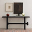 Console noire en bois massif-1300522073