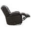 Fauteuil inclinable et pivotant en cuir italien-40057386