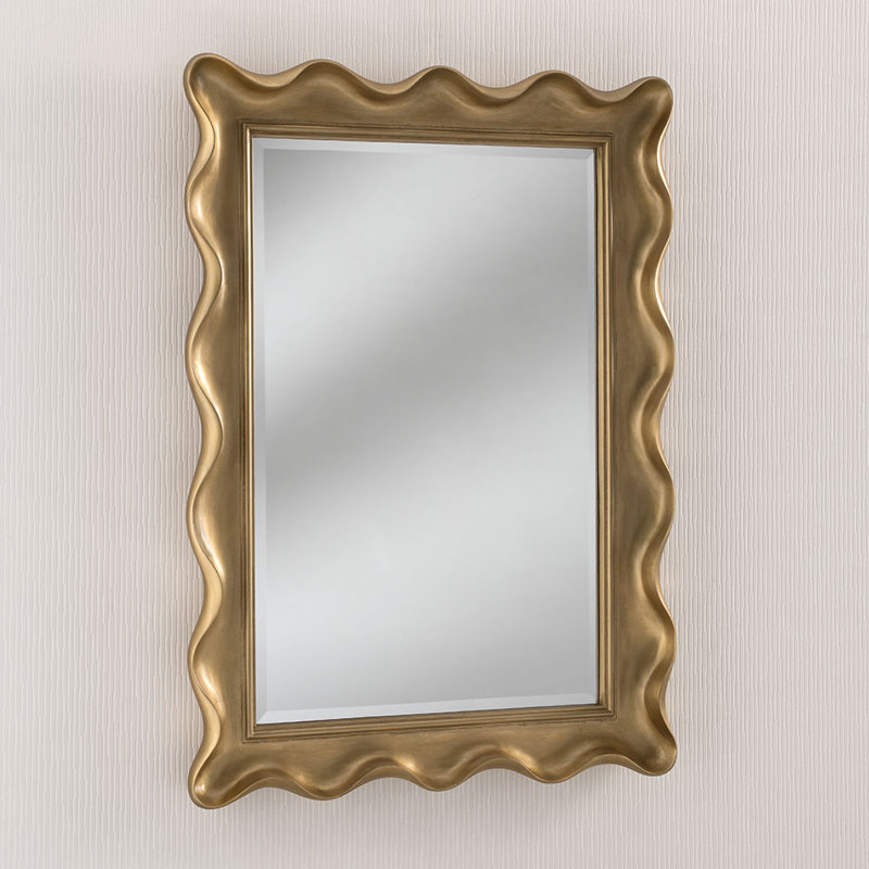Benson Wood Flat Wall Mirror
