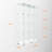 Tempered Glass Display Cabinet, Wine Cabinet,Storage Cabinet,File Cabinet,With Bluetooth LED Light Strip,Lock On The Door,Equipped With Cast-175789267