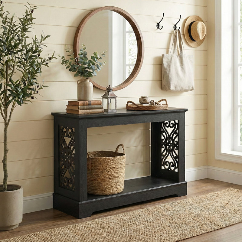 Console Korbin, Chêne noir