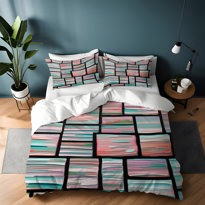 Literie , Housse de couette pour très grand lit et 2 très