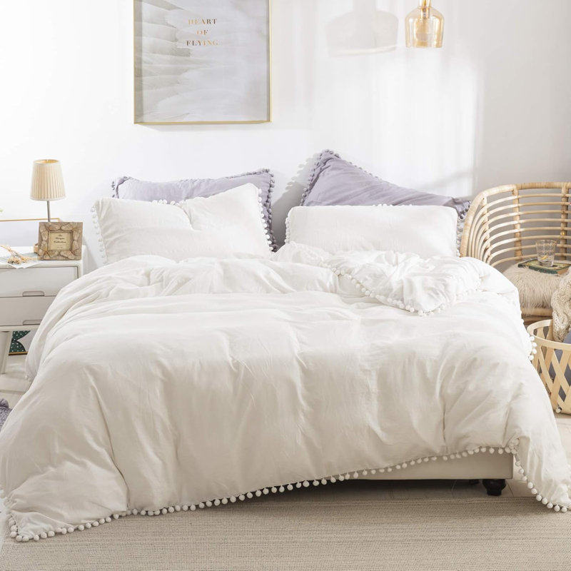 No Pattern Duvet Cover Set