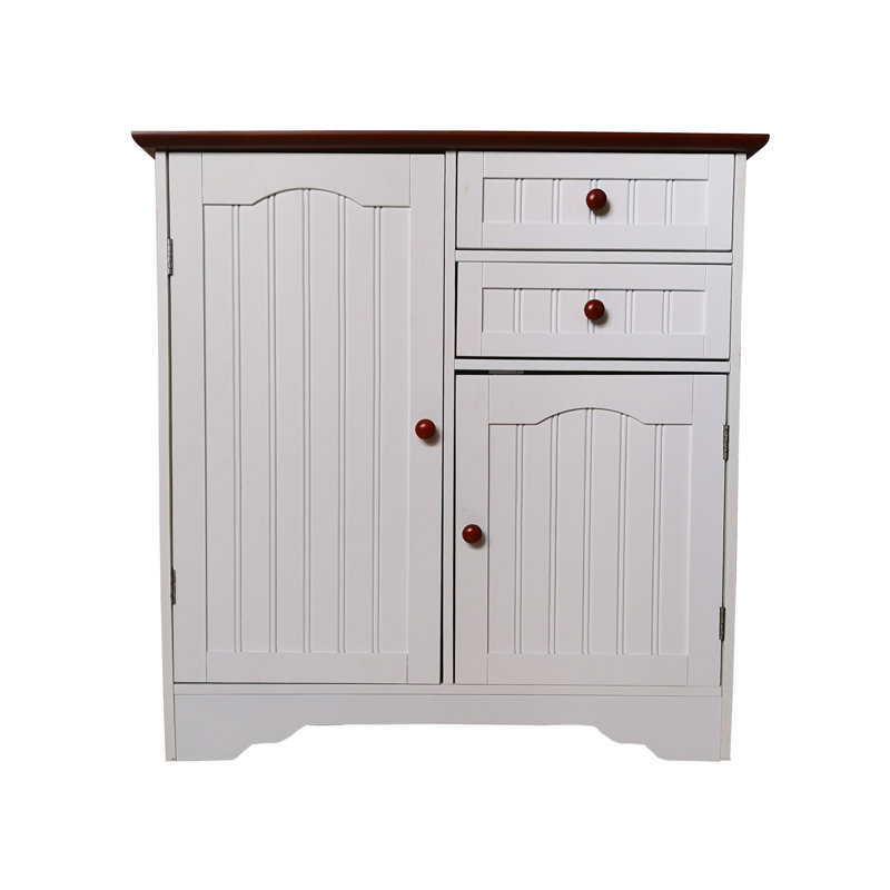 Adelynn 29" Wide Kitchen Buffet Cabinet with Storage Drawers, Adjustable Shelves, and Two Enclosed Cabinets
