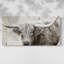 Longhorn sépia - Toile tendue avec châssis - Prêt à accrocher-861142370