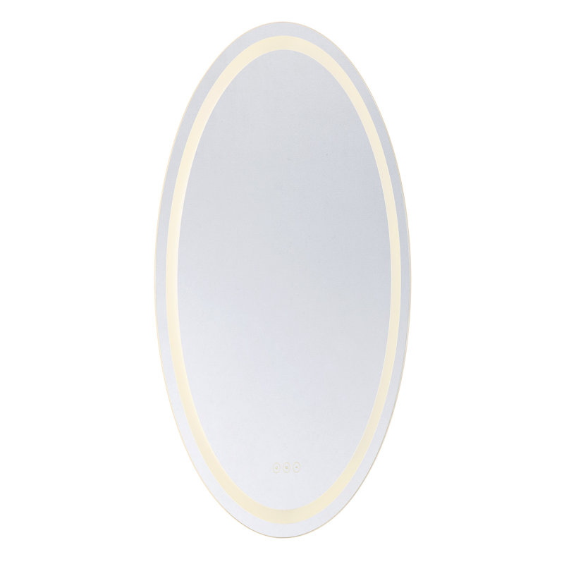 Miroir Quorra, 36" x 24", Ovale