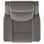 Fauteuil inclinable électrique gris zéro gravité