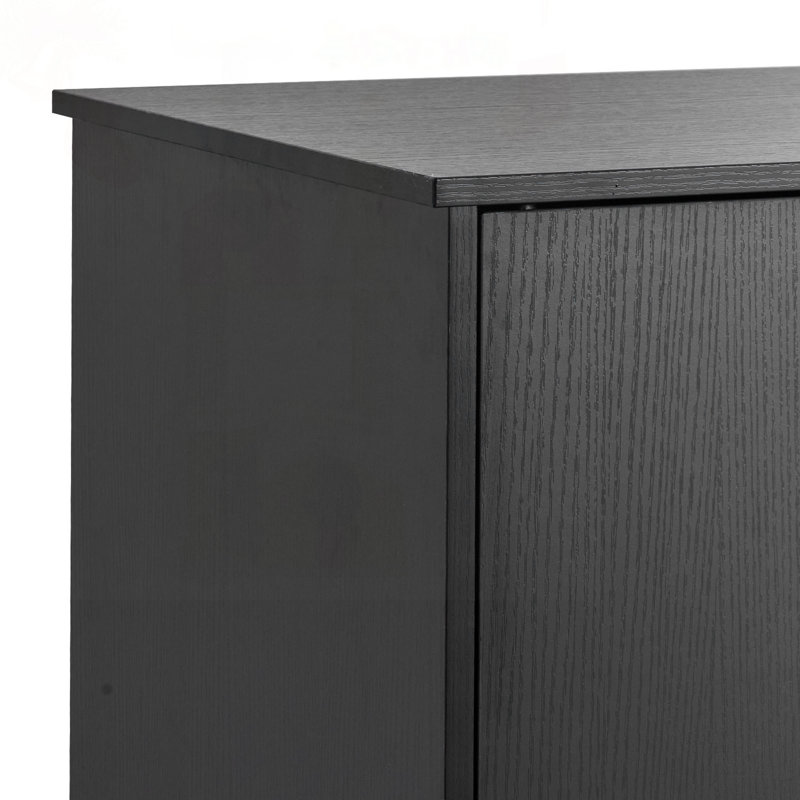 Enceinte de litière pour chat avec pieds et poignée en métal (27,6 po)