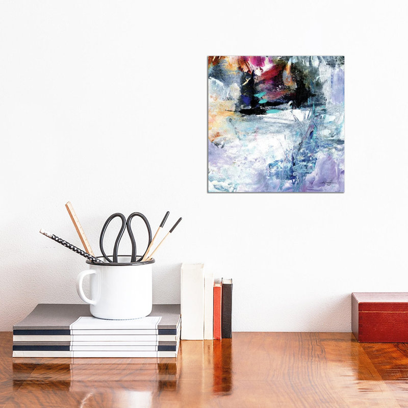 Abstract Musings XVII by Kathy Morton Stanion - Wrapped Canvas Painting, 30.48 cm H x 30.48 cm W