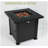 28" 50000 Btu Square Steel Propane Gas Fire Pit Table, Fire Pit For Outside Patio Deck Garden Backyard