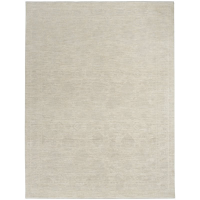 Tapis d'intérieur ivoire Demirci