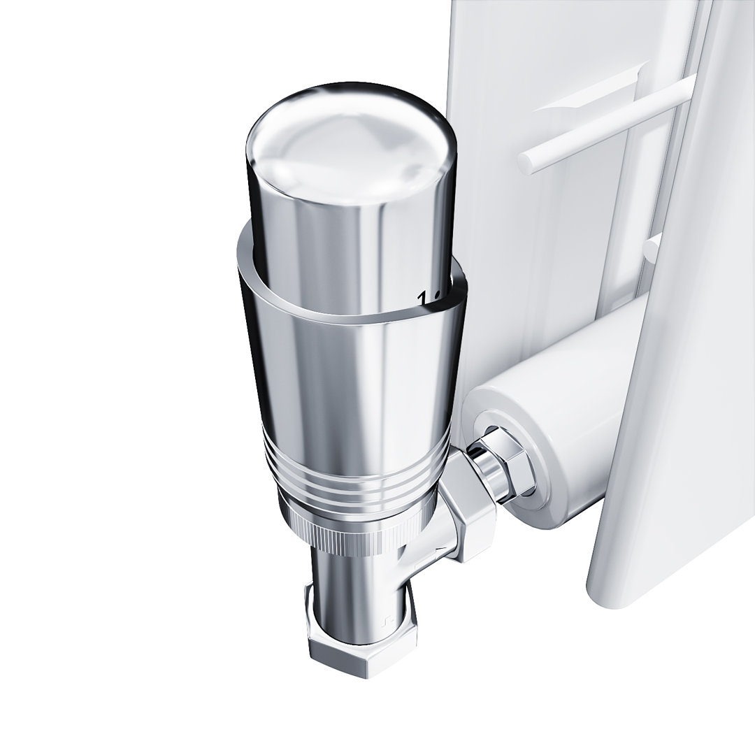 G1/2''*15mm, TRV Angled Thermostatic Radiator Valve for Center Heating System
