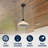 Mamani 1-Bulb 9.25" H Integrated LED Outdoor Pendant-667800132