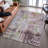 Premium Machine Washable Lyndhurst AMF1194 Abstract Rug-498791920