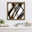 «Cross Ways IV» par Alonzo Saunders, impression sur bois encadrée-112631155