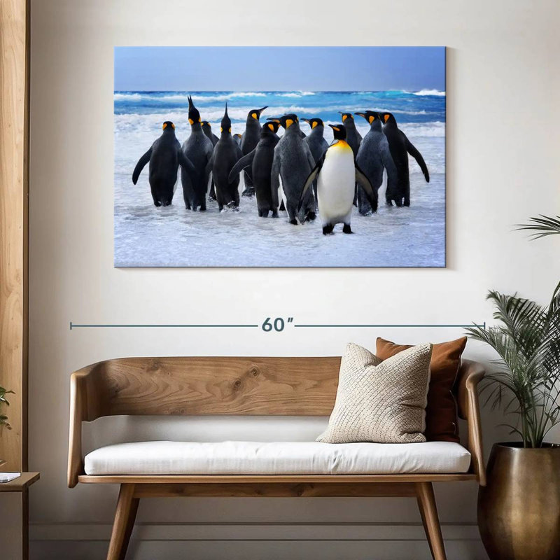 Crowle King Penguin Waddle, 32" H x 48" W
