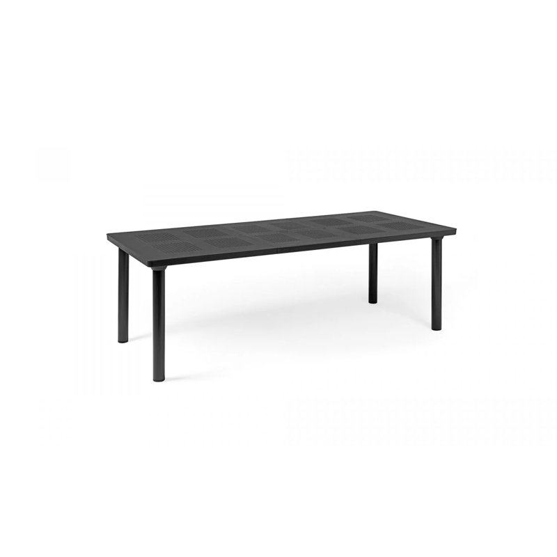 Libeccio Outdoor Dining Table, Anthracite