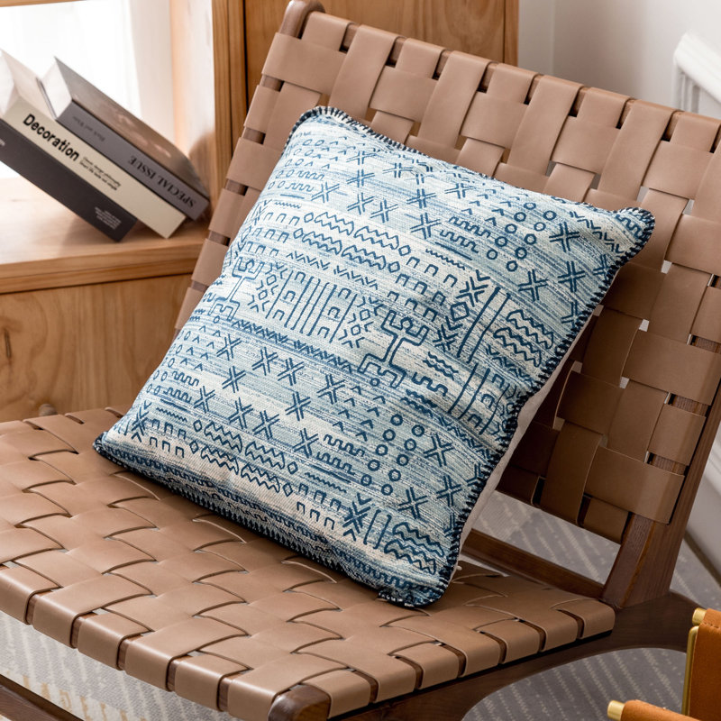  Housse et insert de coussin carré moderne moderne, 20 po x 20 po