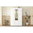 Stylish And Functional Three-Door Wardrobe With Built-In Mirror And Ample Storage-427039232
