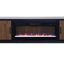 Meuble télé en bois massif avec foyer électrique pour téléviseur de 88 po ou moins Gafton, installation minimale-1947893078-1947893064