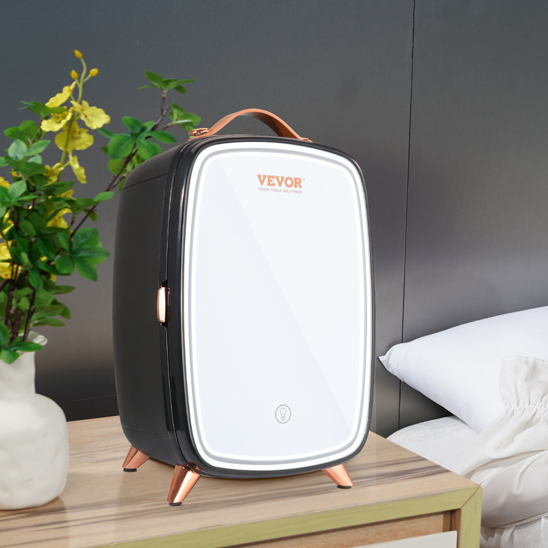 VEVOR 0.21 Cubic Feet Portable Countertop Mini Fridge