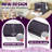 Extra Large Cat Litter Box With Mat, Plastic Standard Enclosed Litter Box , One-Way/ Free In& Out-93581547