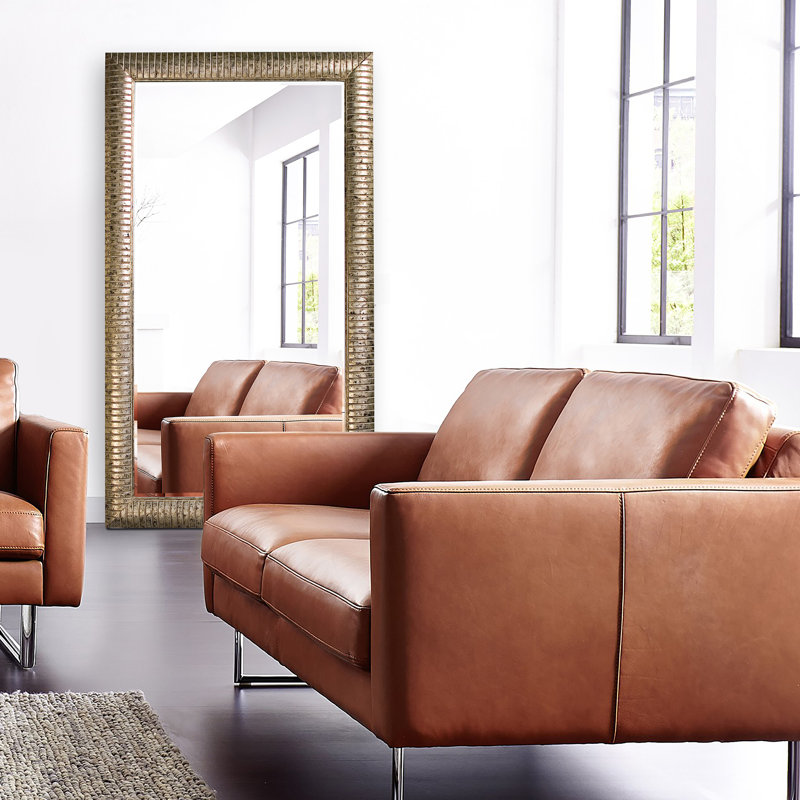 Transitional Flat Beveled Mirror