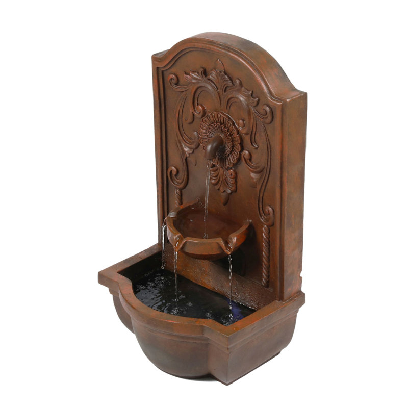 Hertzler Outdoor Weather Resistant Waterfall Fountain