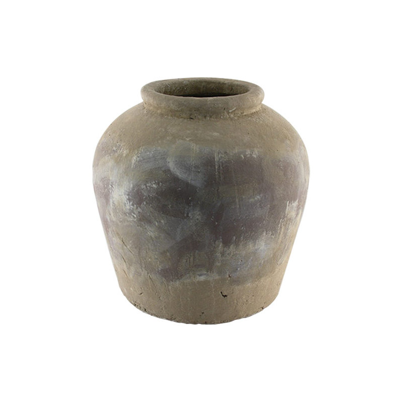 Ceramic Table Vase, 12" H x 12.5" W x 12.5" D