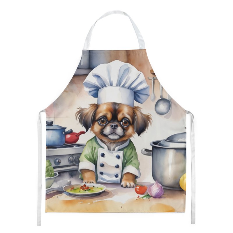 No Pattern Bib Apron