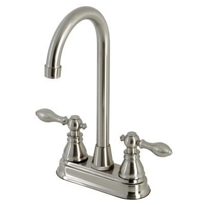 Kingston Brass American Classic Two-Handle 2-Hole Deck Mount Bar Faucet