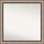 Miroir d'appoint mural mat en plastique Fahida-1495305050
