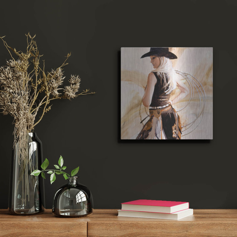 " Framed " by J. E. Knauf, 12" H x 12" W