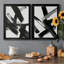 Black Magic I - ensemble de 2 peintures sur toile encadrées-724949171-724949168