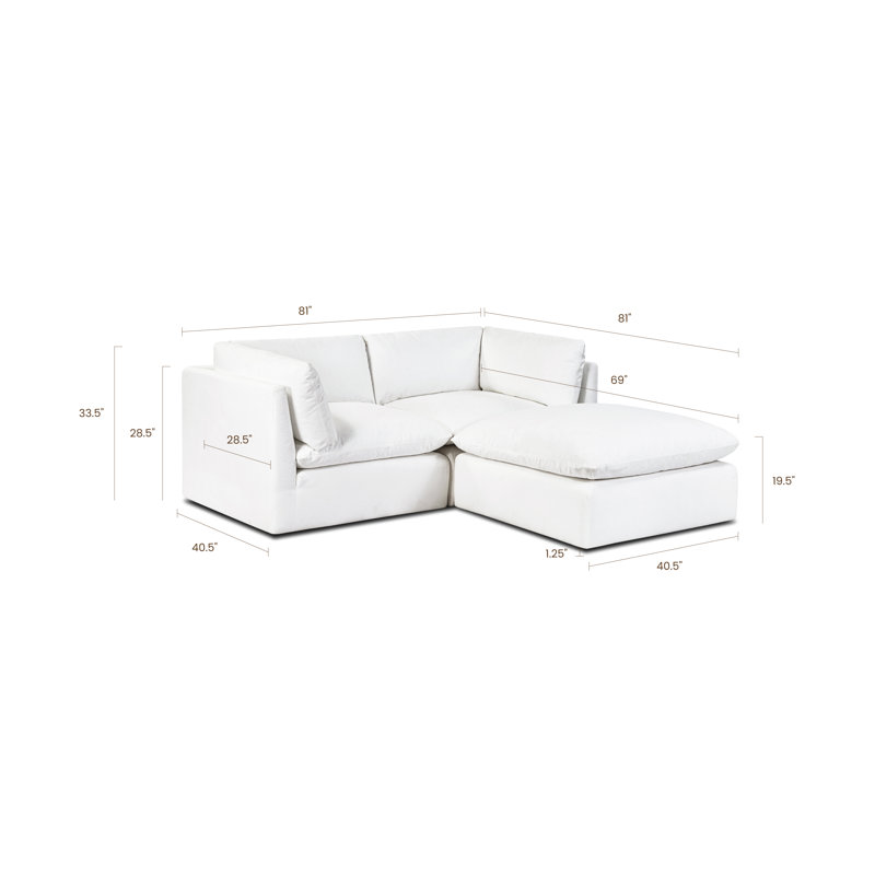 Canapé modulaire Josefa