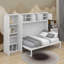 Grand lit escamotable avec armoires-658907197