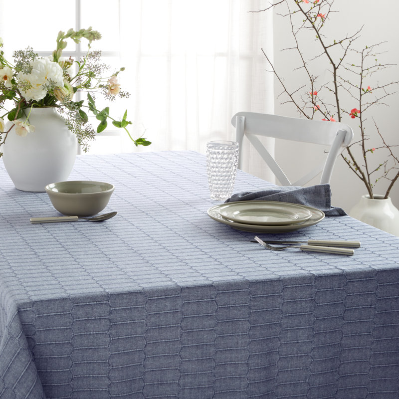 Nappe Martha Stewart, Bleu, 120 po x 60 po
