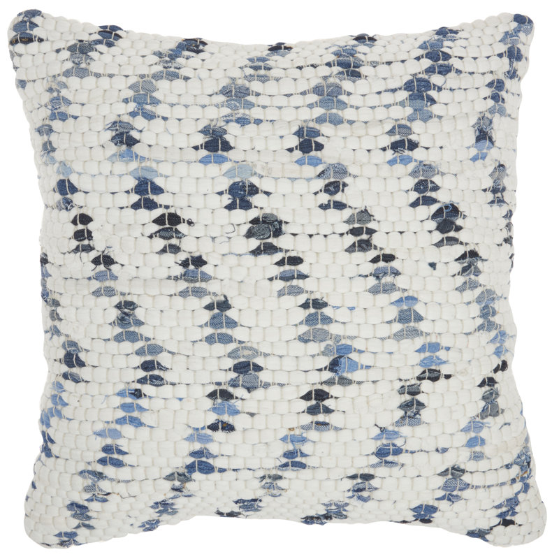 Chevron Cotton Throw Pillow
