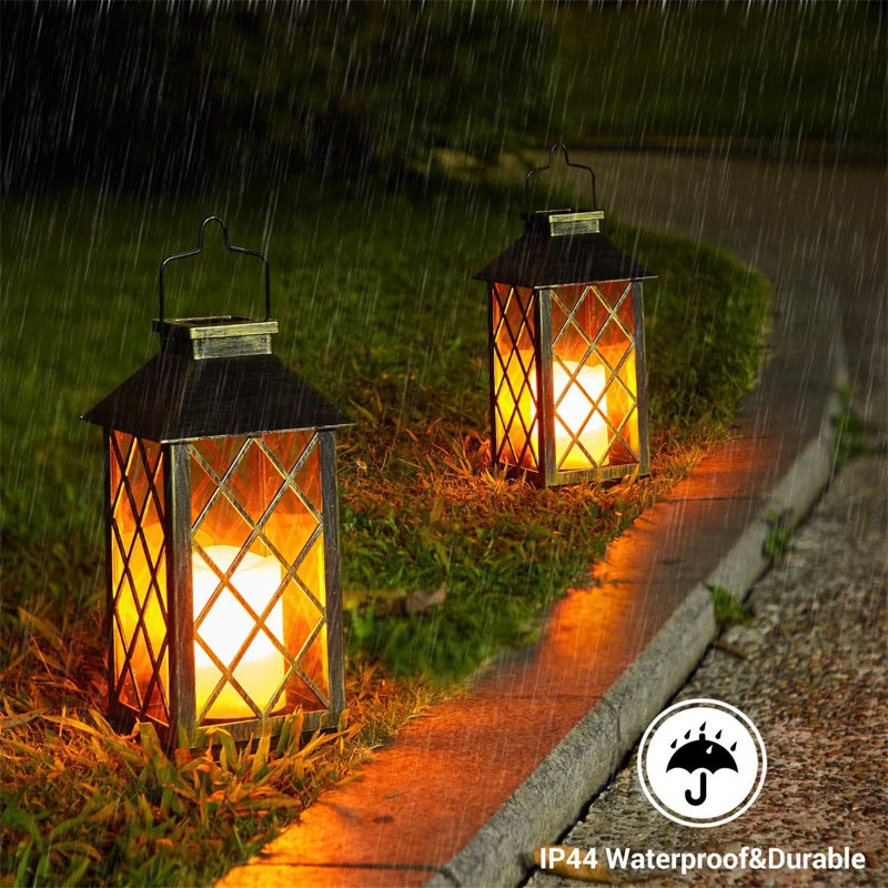 Eftime Solar Powered Outdoor Lantern