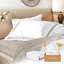 Ensemble de housse de couette de qualité supérieure Lincoln 100% satin de coton ultra doux Collection Almeria-111732311