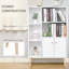 Landyn 123cm H x 80cm W Standard Bookcase-709243966