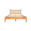 Base de lit plateforme en bois massif de qualité supérieure avec tête de lit Kaylin - capacité de 800 lb, sans sommier, convient à tous les matelas-380458354-393372348