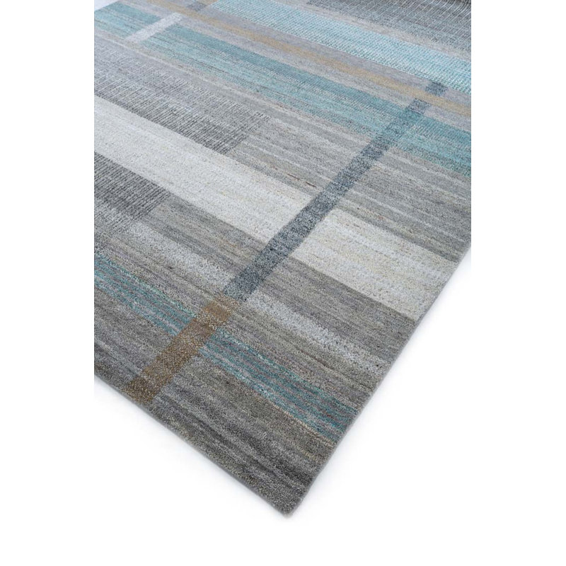 Contemporary Hand Knotted Wool Area Rug