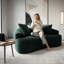 65.81 " Corduroy Loveseat
