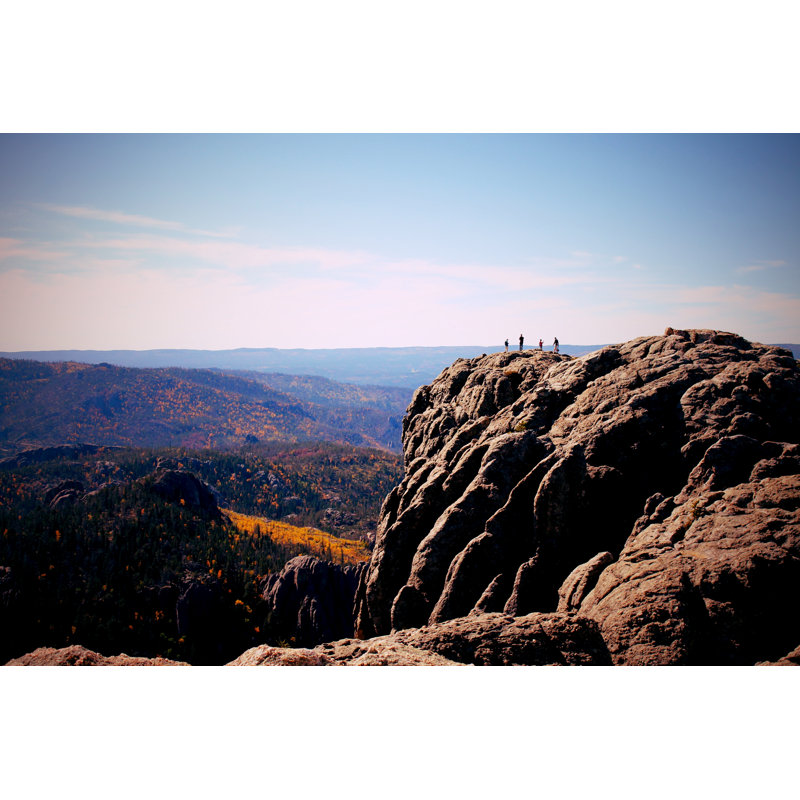 Fraizer View Of Harney Peak - Wrapped Canvas Print, 30cm H x 46cm W 3.8cm D
