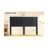 Wood Headboard King Size, 80.2" Wide Wooden King Headboard Only, Modern Farmhouse Headboards, Wall Mounted Fluted Panel, Wingback Boho Headboards-761389142-761389136