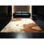 Tapis beige moelleux moelleux à motif abstrait éclectique Earl-1214922364