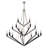 Avangaline 18 - Light Dimmable Tiered Chandelier-332243758