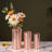 Modern Hammered Metal Flower Vases 3 Pack-1771702708